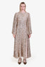 ILTA Rose Gold Sequin Long Sleeve 'Sienna' Dress Size 36