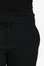 Alexander McQueen Black Tailored Crop Trousers Size 38