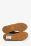 Louis Vuitton Khaki Suede and Canvas Monogram Run Away Sneakers Size 36.5
