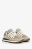Brunello Cucinelli Beige Leather Sneakers Size 37