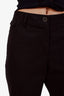 Brunello Cucinelli Black Cotton Straight Leg Pants Size 12