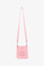 Hermès 2025 Rose Sakura Clemence Leather Evelyne TPM Crossbody