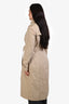 Burberry Beige Chelsea Long Heritage Trench Coat Size 10 US
