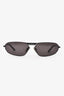 Balenciaga Black Metal Frame Sunglasses