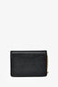 Salvatore Ferragamo Black Gancini Card Holder