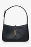 Saint Laurent Black Smooth Leather 'Le 5 a 7' Shoulder Bag