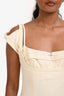 Jacquemus Off White La Montagne 'La Robe Kibo' Mini Dress Size 38