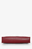 Stella McCartney 2014 Red/Yellow Vegan Leather Star Embossed 'Cavendish' Oversized Clutch