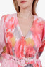 Hemant & Nandita Pink Malia Romper Size S