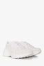 Gucci Rhyton White Monogramed Canvas Sneakers