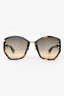 Christian Dior Tortoise Shell DiorAddict2 Geometric Sunglasses