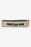 Christian Dior Beige Canvas Logo Adjustable Shoulder Strap