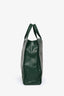 Telfar Green Vegan Leather Large Shopping Tote