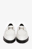 Hermès White Epsom Leather 'Faubourg' H Loafers Size 38