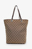 Gucci Beige Vintage GG Canvas Bucket Tote