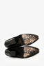 Raye Black Suede Printed Western Ankle Boots Size 6.5