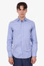 Ralph Lauren Purple Label Blue Button Down Shirt Estimated Size S Mens