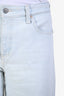 AG Light Blue Saige Wide Leg Crop Jeans Size 27