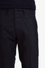 Tom Ford Navy Cotton Straight Leg Pants Size 32 Mens