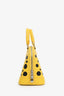 Louis Vuitton x Yayoi Kusama Yellow/Black Epi Leather Dots Alma BB with Strap