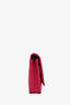 Pre-loved Chanel™ 2015-16 Pink Quilted Lambskin Boy Wallet on Chain