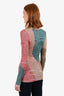 Missoni Multicolour Metallic Knit V-Neck Top Size 40