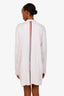 Thom Browne Pink Cotton Silk Button Up Cardigan Size 44