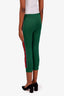Gucci Green Web Trim Track Pants Size S