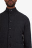 Tom Ford Grey Wool Button Up Sweater Size 52 Mens