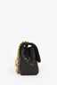 Pre-loved Chanel™ 2019-20 Black Caviar Quilted Leather Mini Camilla Flower Crush Single Flap