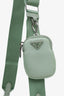 Prada Green Re-Nylon Crossbody Bag with Strap