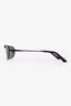 Balenciaga Black Metal Frame Sunglasses