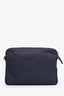 Prada Navy Re-nylon Saffiano Leather Trimmed Shoulder Bag