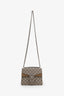 Gucci Beige Canvas Leather Mini Dionysus Chain Shoulder Bag