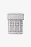 Hermès Grey Porcelain Mosaique Au 24 Platinum Sugar Bowl