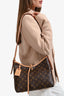 Louis Vuitton Brown LV Monogrammed Canvas CarryAll PM Shoulder Bag
