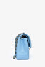 Pre-loved Chanel™ 2022+ Blue Caviar Leather Small Classic Double Flap Bag