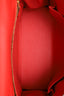 Hermès 2016 Red Togo Leather Kelly 32 with Strap GHW