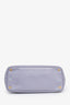Prada Purple Saffiano Leather Medium Double Zip Galleria Tote