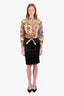 Dolce & Gabbana Black Satin Pencil Skirt Size 40