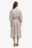 Isabel Marant Etoile White/Orange Multicolour 'Ariana' Robe Maxi Dress