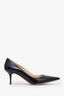 Jimmy Choo Black Patent Leather Pointed Toe Heel 36