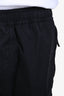 Pantalon Stone Island en coton noir avec écusson logo Taille 34 Homme