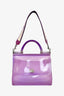 Dolce & Gabbana Purple 'Sicily' Jelly Bag