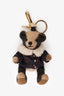 Burberry Brown Check Teddy Bear Keychain