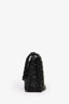Pre-loved Chanel™ 2002/03 Black Tweed Medium Double Flap Bag