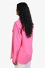 Frame Pink Cotton Oversized Vacation Shirt Size XS