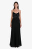 Vera Wang Black Maxi Dress Size 8