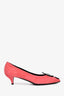 Hermès Pink Suede Studded Pumps Size 39