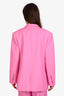 SER.OY.A Pink Pinstripe 'Natasha' Blazer Size M